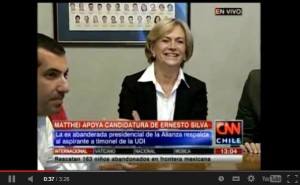 Evelyn matthei apoya a silva