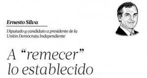 LaTercera-A remecer lo establecido, titulo